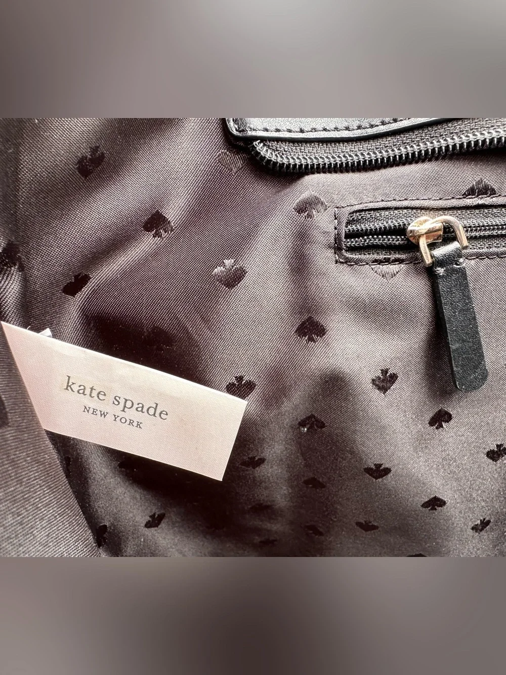 Kate Spade New York Rosa Daisy Tote Black White Designer - Picture 9 of 9